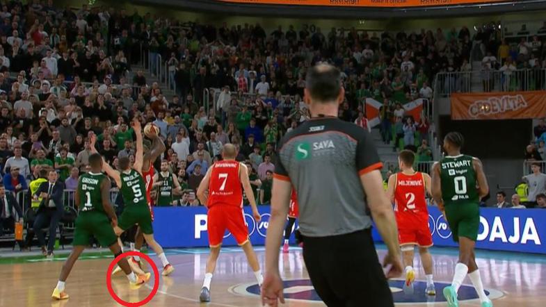 Cedevita Olimpija : Crvena zvezda