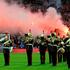 Anglija Poljska kvalifikacije za SP 2014 orkester himna bakle navijači dim