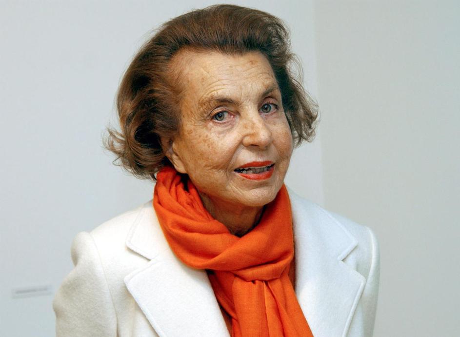 Liliane Bettencourt je dedinja imperija L'Oreal in najbogatejša ženska v Francij