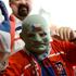 Češka Latvija navijač maska SP v hokeju svetovno prvenstvo