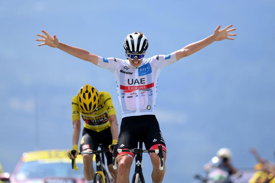 Tadej Pogačar; zmaga na Peyragudesu | Avtor: Profimedia