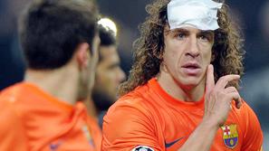 liga prvakov milan barcelona puyol