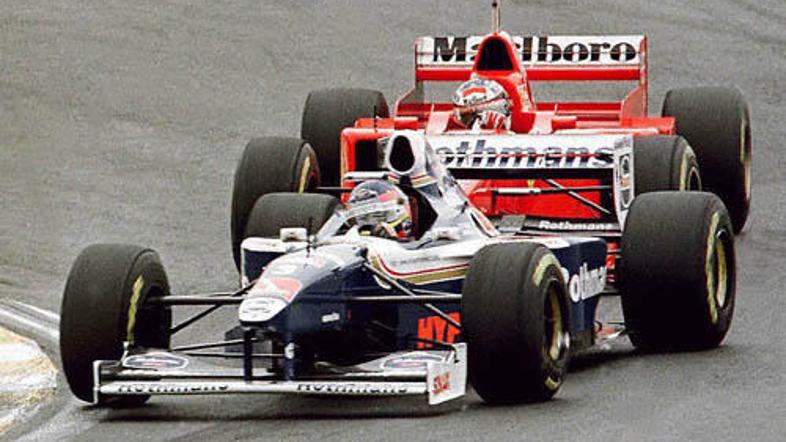 Villeneuve in Schumacher. Kdo od njiju bo veliko Haugovo presenečenje? (Foto: AF
