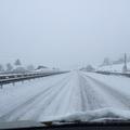 Sneg na avtocesti