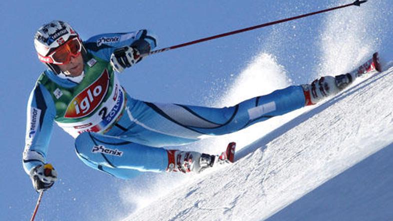 Aksel Lund Svindal je ob povratku po poškodbi pričakoval uvrstitev na stopničke 