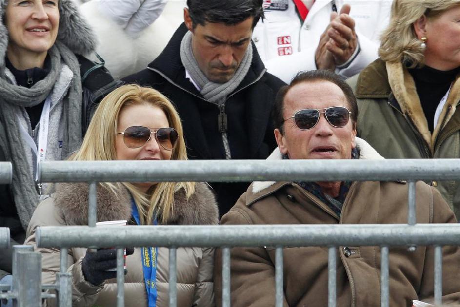 Schwarzenegger Heather Milligan Kitzbühel smuk svetovni pokal Streif