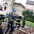 vaja reševanje gasilci evakuacija Ljubljanski grad napad