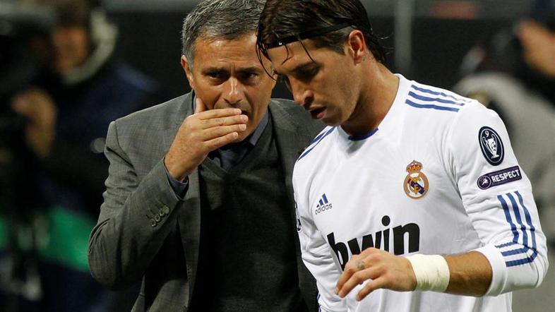 Prvih 22 minut je bil Real občutno boljši in zato take besede Mourinha. (Foto: R