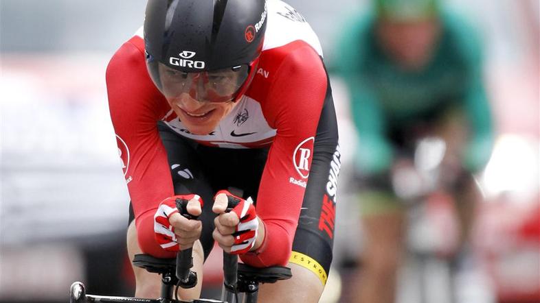 Brajkovič je zadržal skupno tretje mesto. (Foto: Reuters)