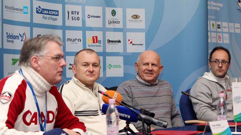 Pismo o nameri so podpisali Franc Kangler, Janez Kocijančič in Tomaž Gaube (na l