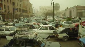 Prometni zamašek v Kairu - nagradna igra