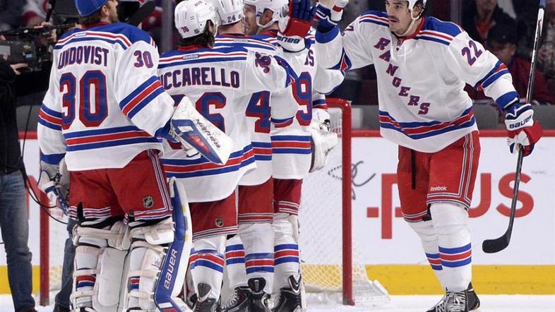 Montreal Canadiens New York Rangers Boyle Lundqvist Zuccarello liga NHL