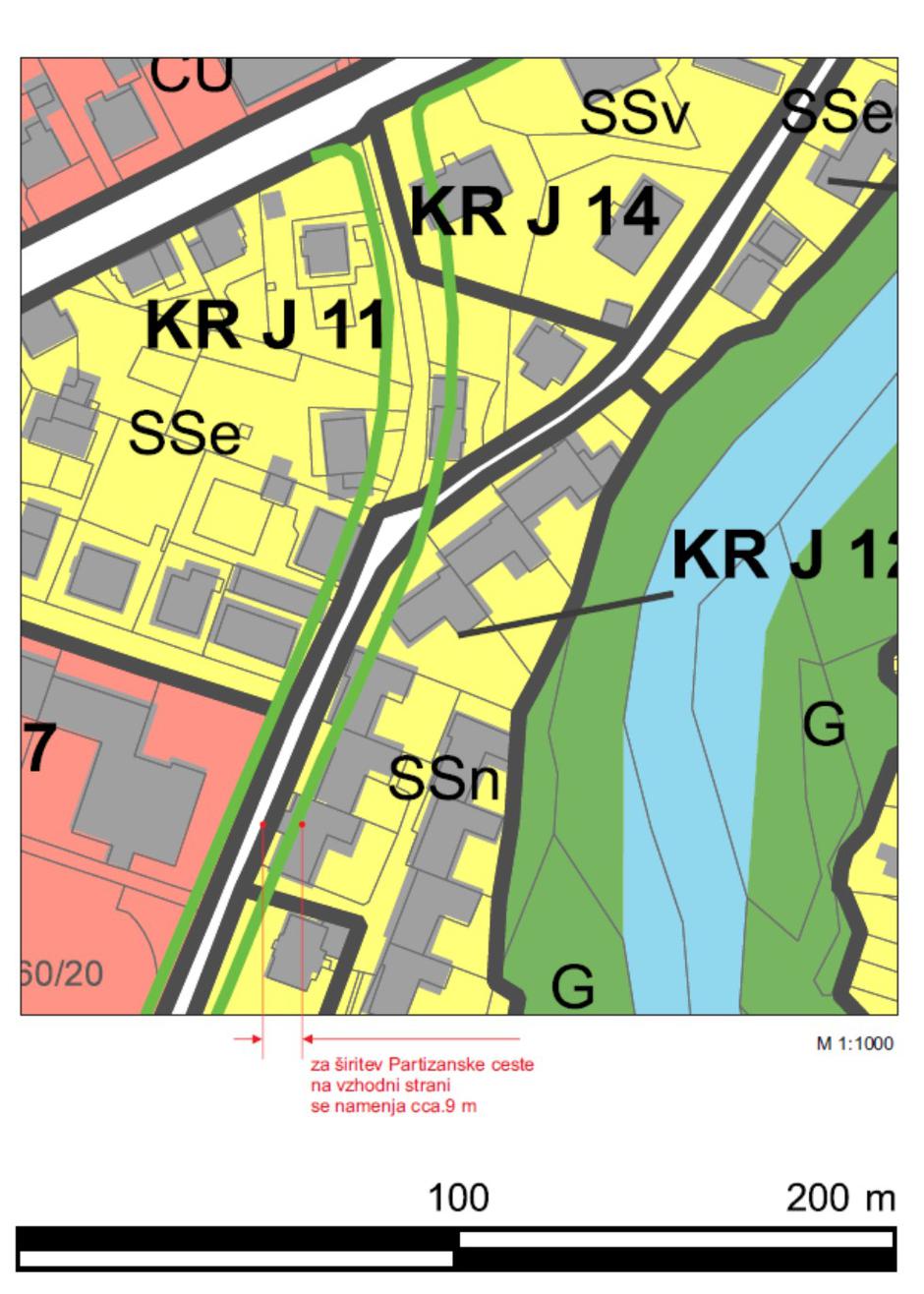 Kranj, Partizanska cesta | Avtor: 