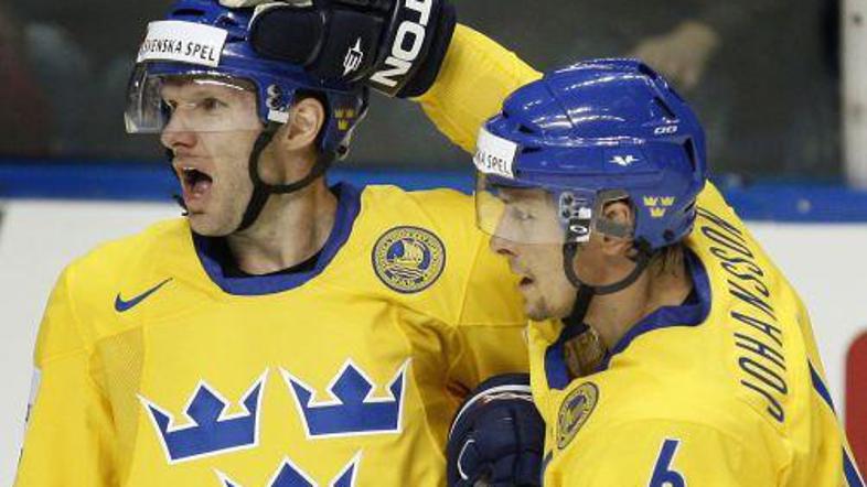 Švedi so se morali na tekmi proti Belorusiji kar potruditi.