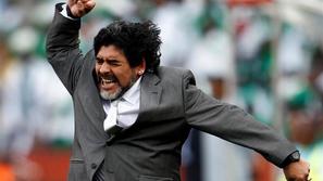 Maradona tekme svoje reprezentance ni spremljal mirno. (Foto: Reuters)