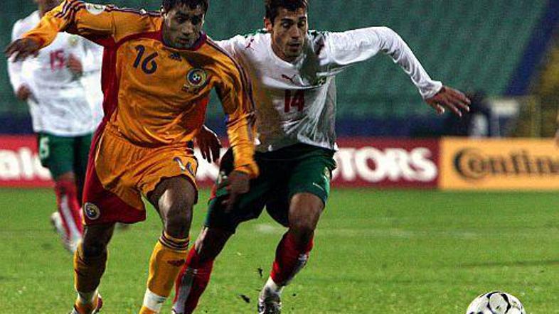 V soboto so Bolgari z golom Velizarja Dimitrova z 1:0 ugnali Romune, a vseeno os