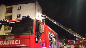 Posredovanje pri požaru v Kropi