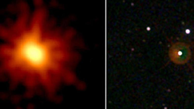 Tako je bila vidna najmočnejša eksplozija v vesolju, odkar ga človek opazuje. Sl
