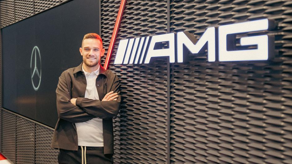 Timi Max Elšnik in mercedes-benz CLA | Avtor: Mercedes-Benz