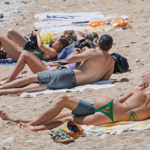 Hrvaška plaža morje dopust