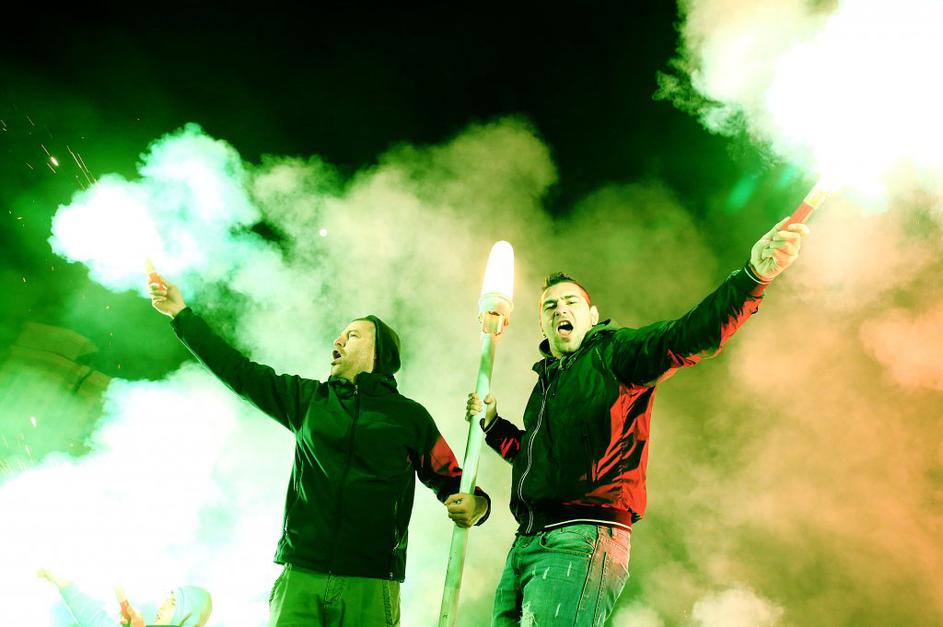 Green dragons obletnica baklada