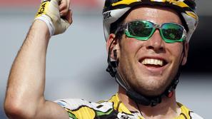 Na četrtkovi in petkovi etapi Toura je v sprintu slavil Mark Cavendish. (Foto: R