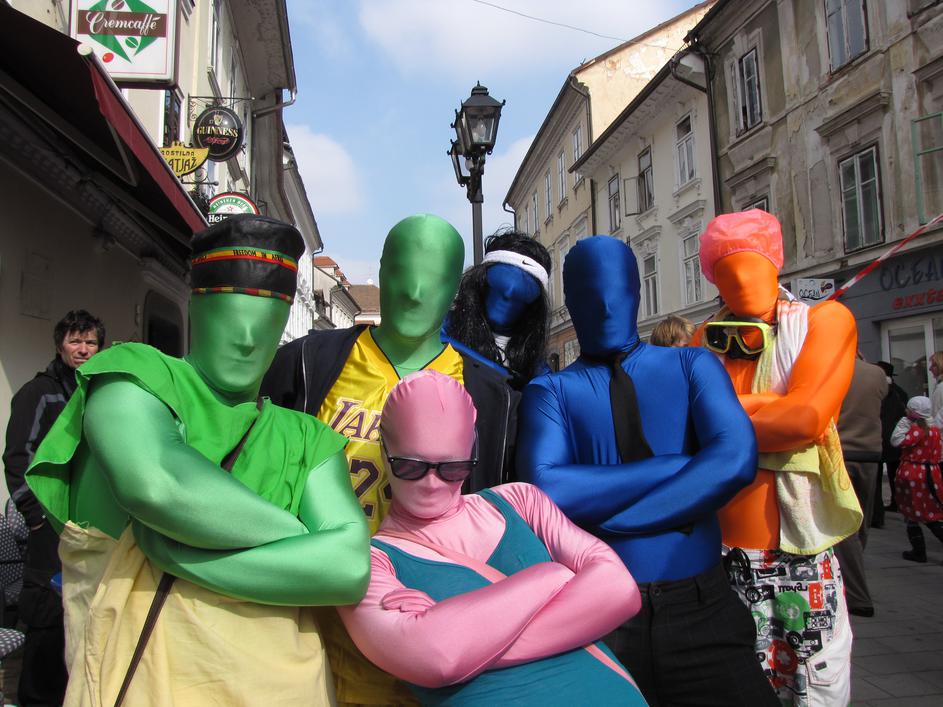 kranj, pustovanje, maškara, pustna šema