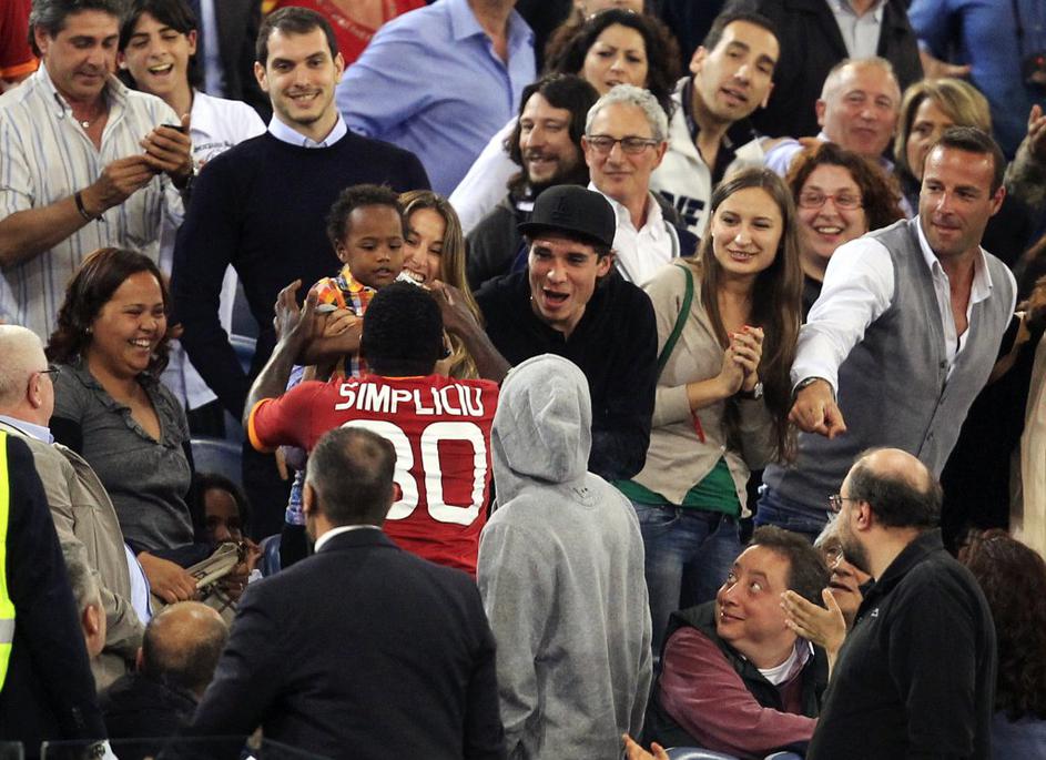 simplicio roma proslavljanje gol