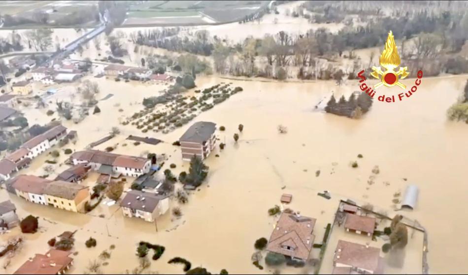 V Furlaniji-Julijski krajini zaradi poplav evakuirali 300 ljudi
