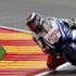 Jorge Lorenzo se je na VN Aragonije pritoževal nad nizko končno hitrostjo in tra