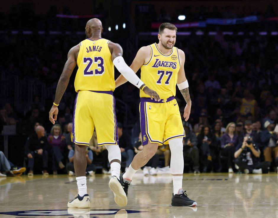 LeBron James Luka Dončić | Avtor: Profimedia