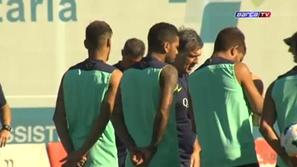 Martino Alves Neymar Barcelona trening priprave Ciutat Esportiva