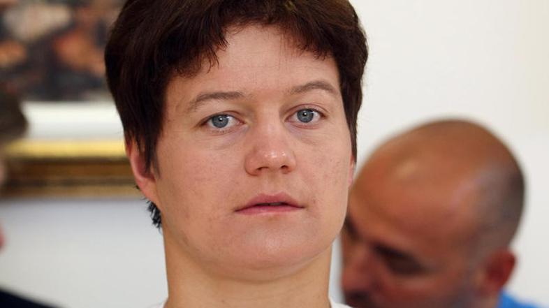 Martina Ratej se je v domačem Šentjurju znova izkazala. (Foto: Saša Despot)