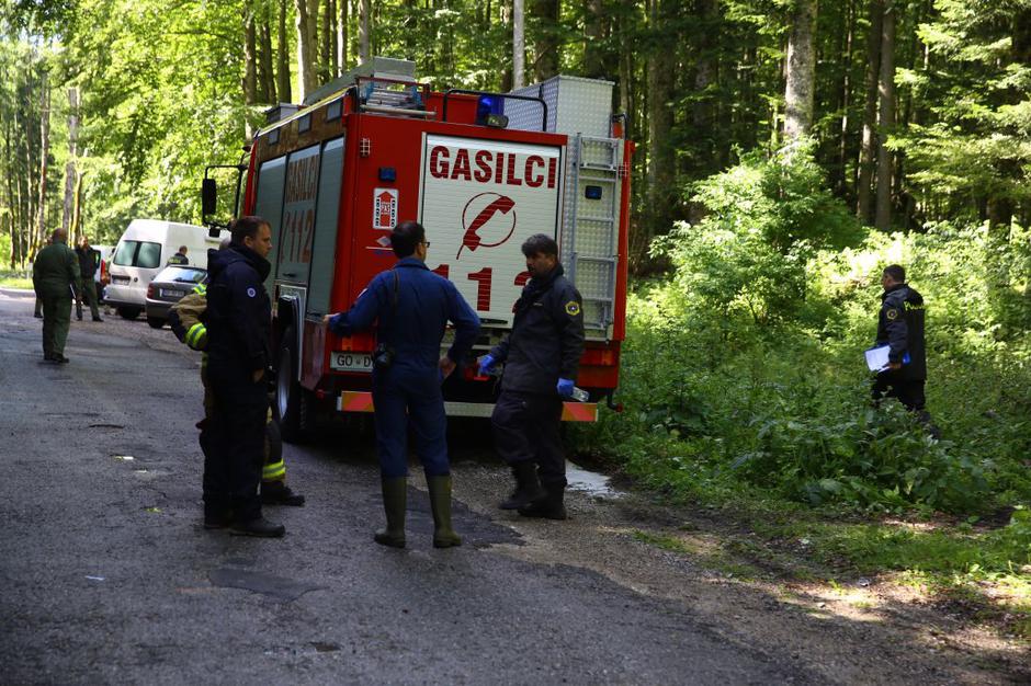 Posledice strmoglavljenja letala pri Ajdovščini | Avtor: Saša Despot