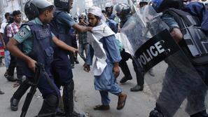 Bangladeš, spopadi, policija, islamisti
