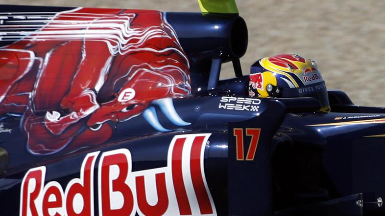 testiranja 2010 Toro Rosso ferrari Jaime Alguersuari