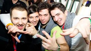 Novoletno rajanje po Beogradu