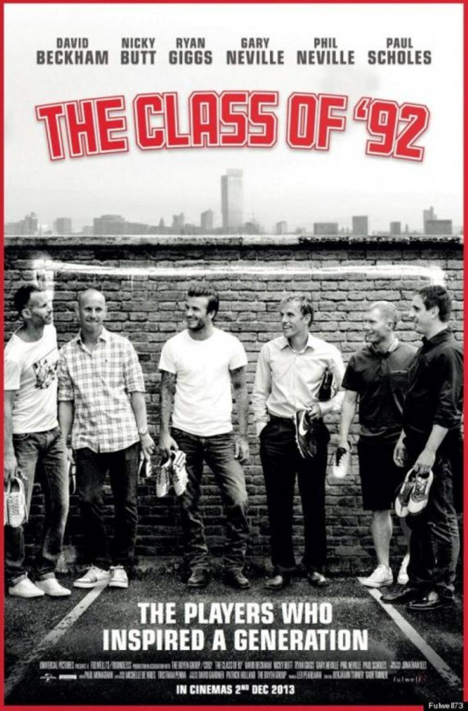 Manchester United Class of '92 film dokumentarec poster | Avtor: Reševalni pas/Twitter