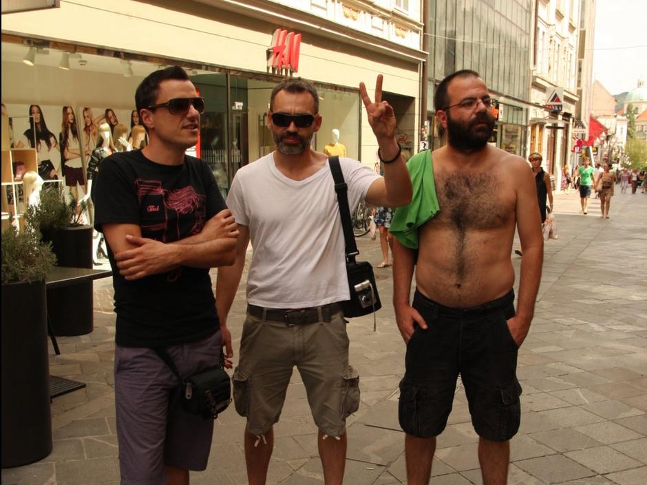 Pandelis, Dimitris in Andreas | Avtor: manca Borko