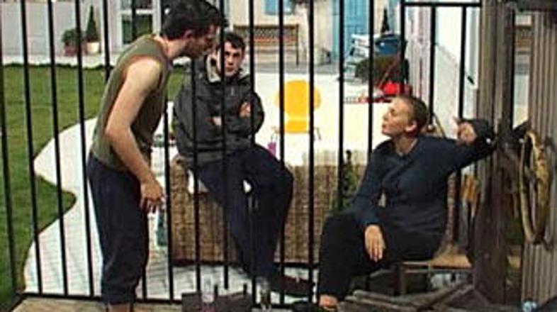 Slovenski Veliki brat je doživel prvi lažji pretep.