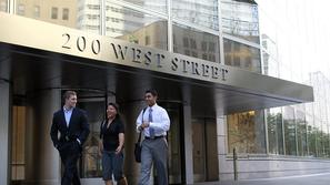 Vhod v stavbo Goldman Sachsa. (Foto: Reuters)