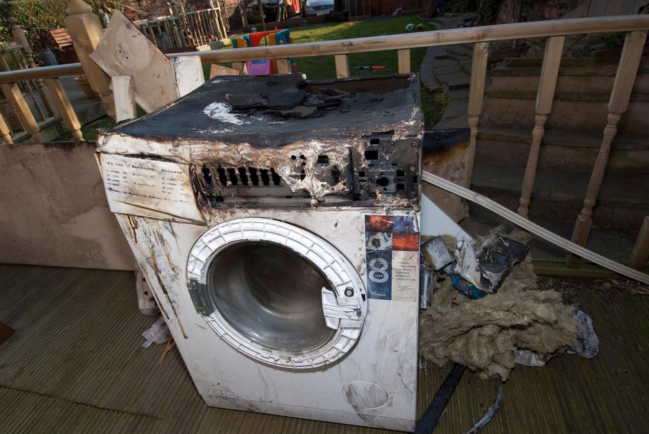 Požar na pralnem stroju | Avtor: Profimedia