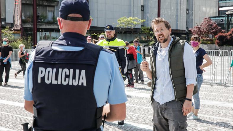 protest družba Jaša Jenull