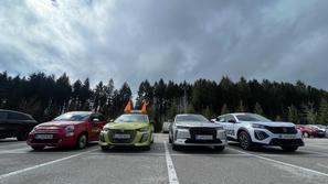 Spremjevalna vozila na kolesarski dirki po Sloveniji