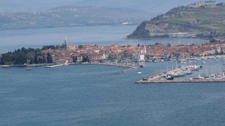 Belveder nad Izolo, koprska obala, Izola, Koper