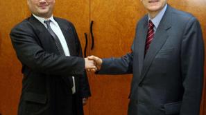 Andrej Baraga z nekdanjim pravosodnim ministrom Lovrom Šturmom (Foto: Žurnal24)