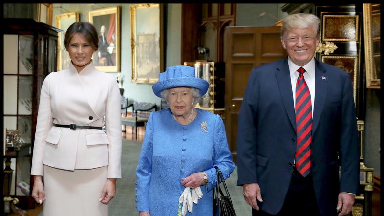 Donald Trump, kraljica Elizabeta