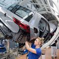 Proizvodnja avtomobilov, tovarna Volkswagen, Wolfsburg