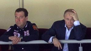 Putin Medvedjev Medvedev Rusija Finska olimpijske igre Soči