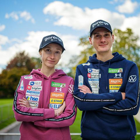 Nika Prevc Domen Prevc